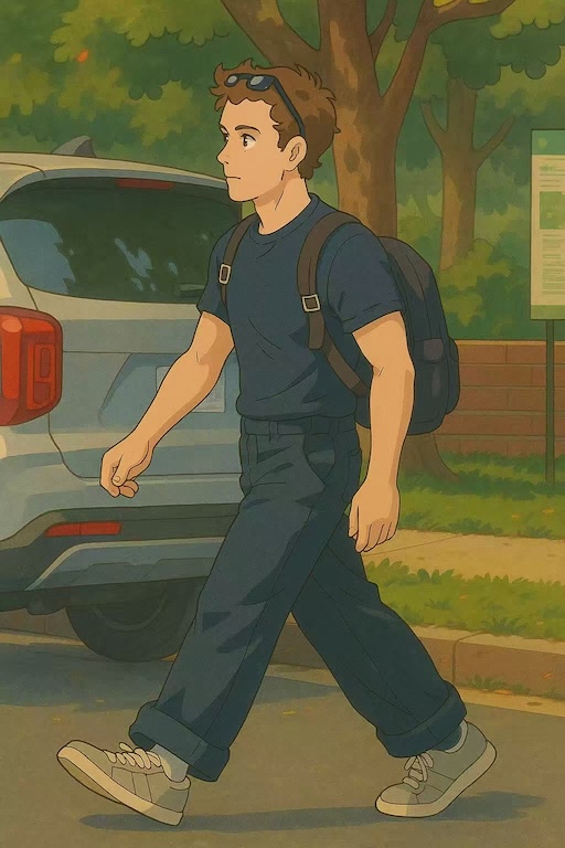 Ghibli Style Scene